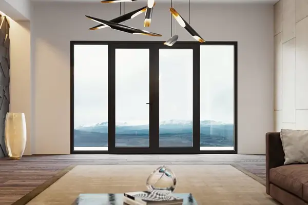 Aluminium stolpdeuren 4 Star Windows Reynaers Aluprof